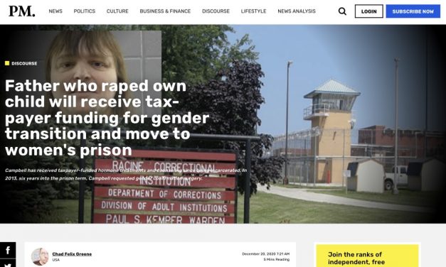 Father who raped own child will receive tax-payer funding for gender transition and move to women’s prison