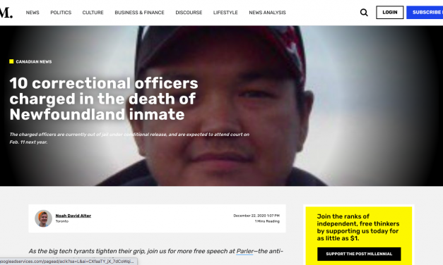 10 correctional officers charged in the death of Newfoundland inmate