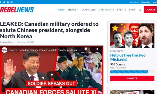 LEAKED: Canadian military ordered to salute Chinese president, alongside North Korea