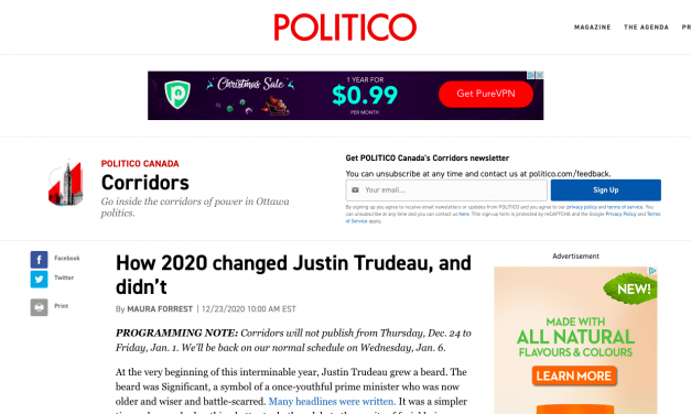 How 2020 changed Justin Trudeau, and didn’t