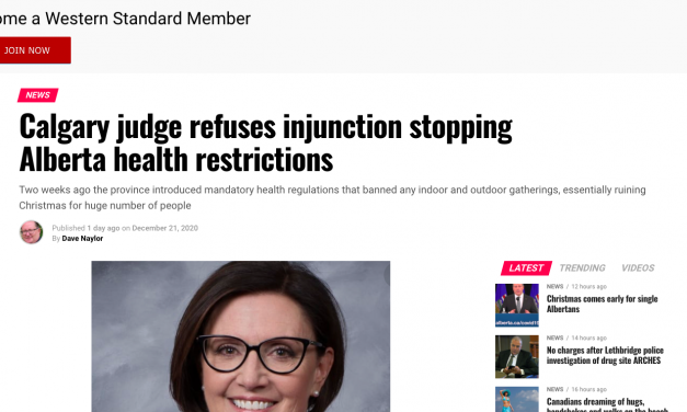 Calgary judge refuses injunction stopping Alberta health restrictions