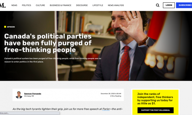 Canada’s political parties have been fully purged of free-thinking people