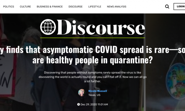 Study finds that asymptomatic COVID spread is rare—so why are healthy people in quarantine?