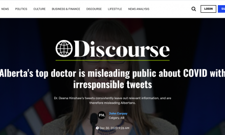 Alberta’s top doctor Deena Hinshaw is misleading public about COVID with irresponsible tweets