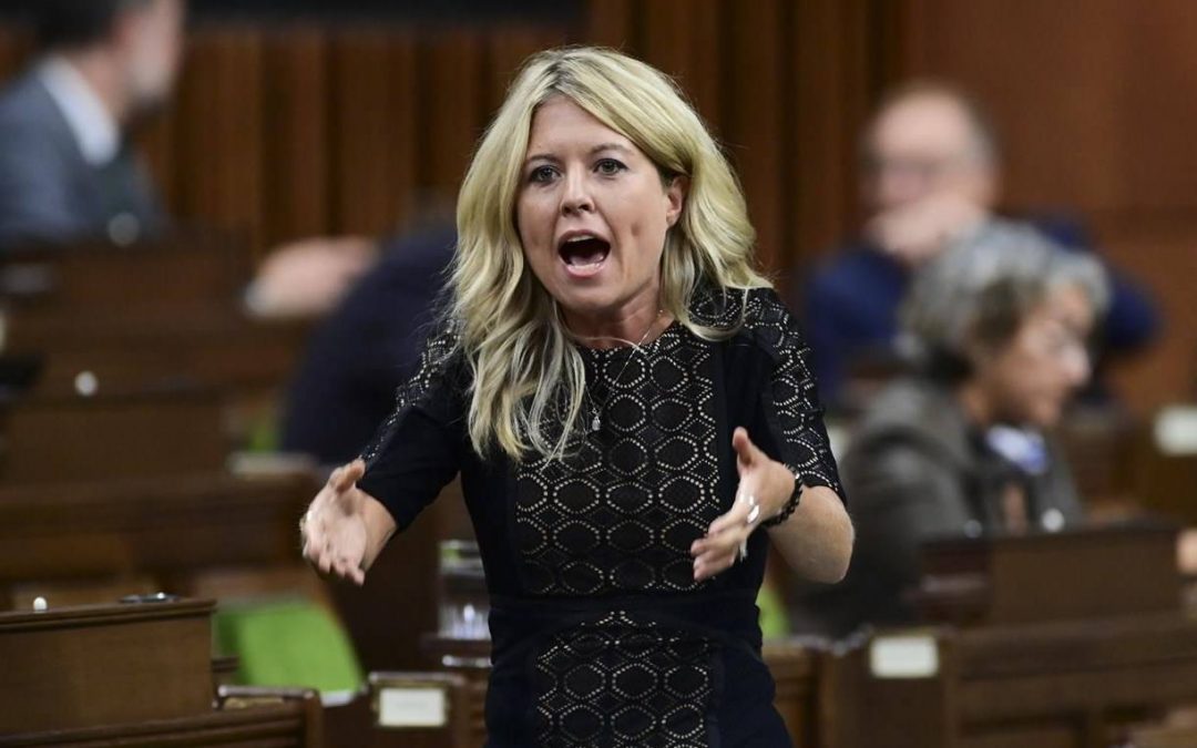 Conservative MP & Secret globalist Michelle Rempel blocking all that bring up her presence on the World Economic Forum.