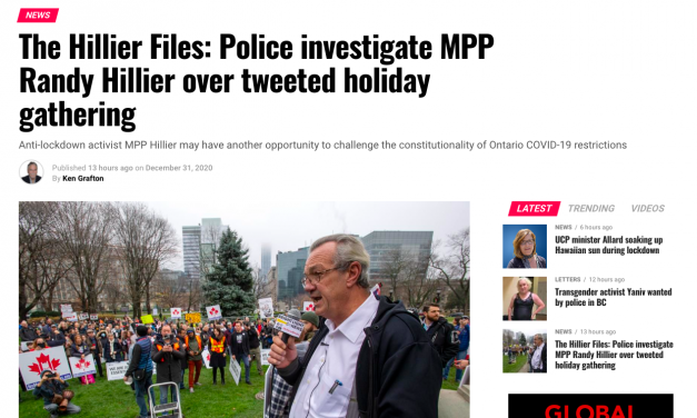 The Hillier Files: Police investigate MPP Randy Hillier over tweeted holiday gathering