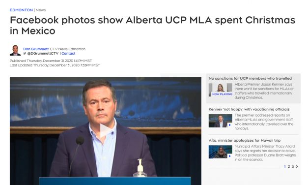 Facebook photos show Alberta UCP MLA “Pat Rehn” spent Christmas in Mexico​
