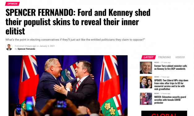 Ford and Kenney shed their populist skins to reveal their inner elitist