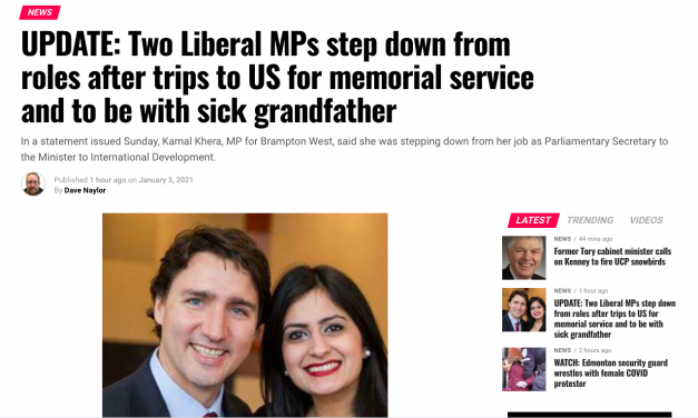 Two Liberal MPs step down from roles after trips to US for memorial service and to be with sick grandfather