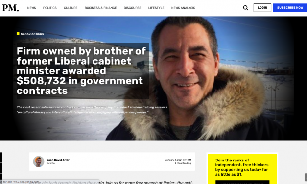 Firm owned by “VICTOR TOOTOO” brother of former Liberal cabinet minister “Hunter Tootoo” awarded $508,732 in government contracts