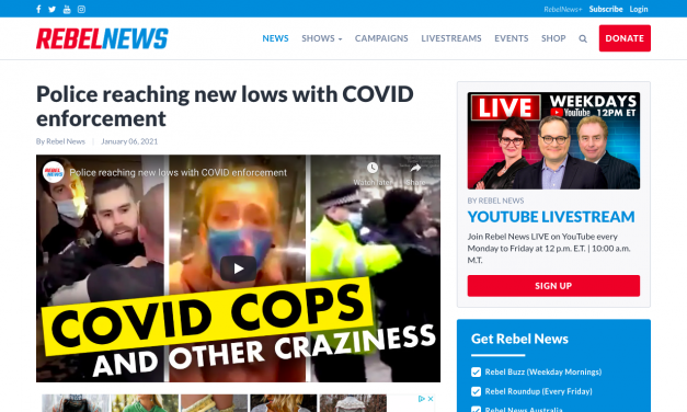 WATCH: Police reaching new lows with COVID enforcement
