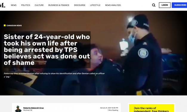 Sister of 24-year-old who took his own life after being arrested by TPS believes act was done out of shame