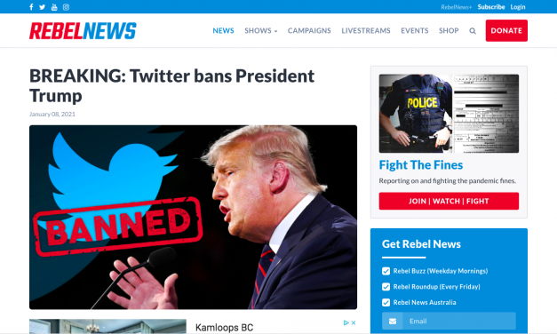 Twitter bans President Trump