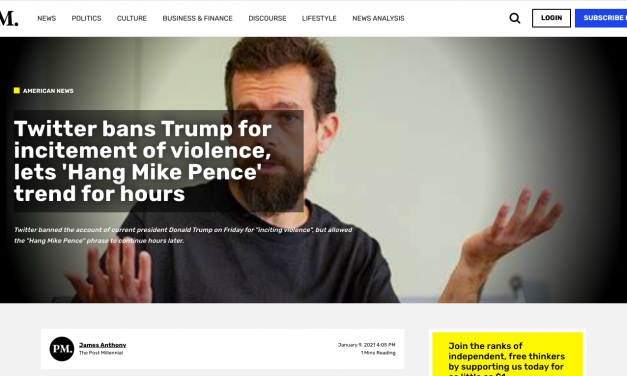 Twitter bans Trump for incitement of violence, lets ‘Hang Mike Pence’ trend for hours