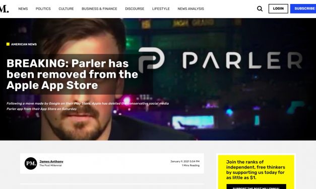 Parler has been removed from the Apple App Store