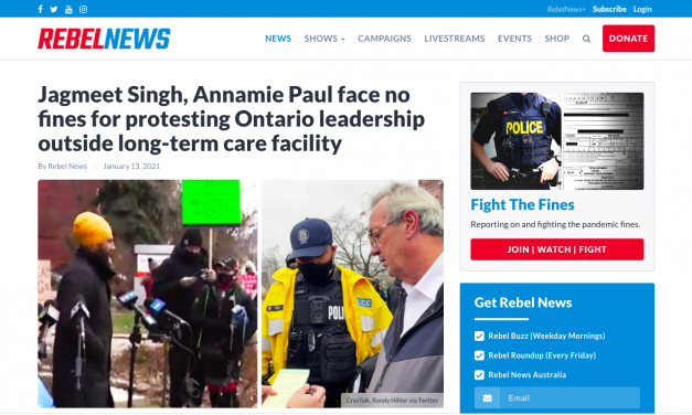 Jagmeet Singh, Annamie Paul face no fines for protesting Ontario leadership outside long-term care facility