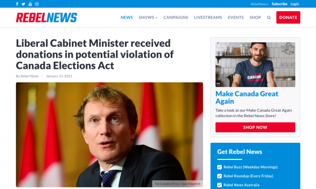 Liberal Cabinet Minister “Marc Miller” received donations in potential violation of Canada Elections Act