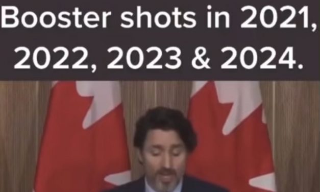 Watch: Trudeau announces how it’s always important to scam ahead with millions of boosters for several more years.