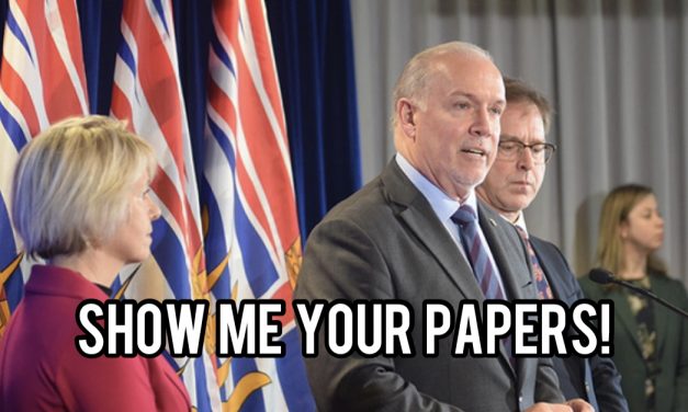 Hundreds of politicians & bureaucrats participating in implementing a show me your papers society