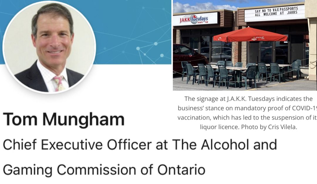 LISTEN: Tom Mungham CEO AGCO suspends liquor licence of J.A.K.K. Tuesdays