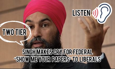 LISTEN: Jajmeet Singh makes cry for “SHOW ME YOUR PAPERS” two tier system to liberals.