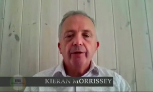 WATCH: Kieran Morrissey is very brave stepping out of his academic position to try and tell the world what he assumes is about come