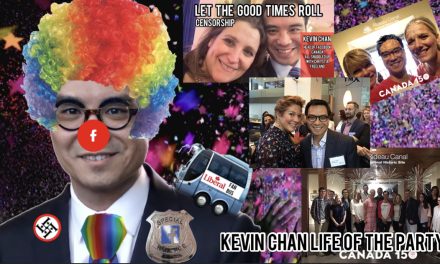 Kevin Chan Canada Facebook head the life of the party with federal liberals