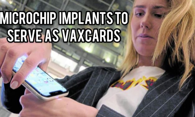 Microchips under the skin is promoting its devices for use as a Covid-19 health pass.