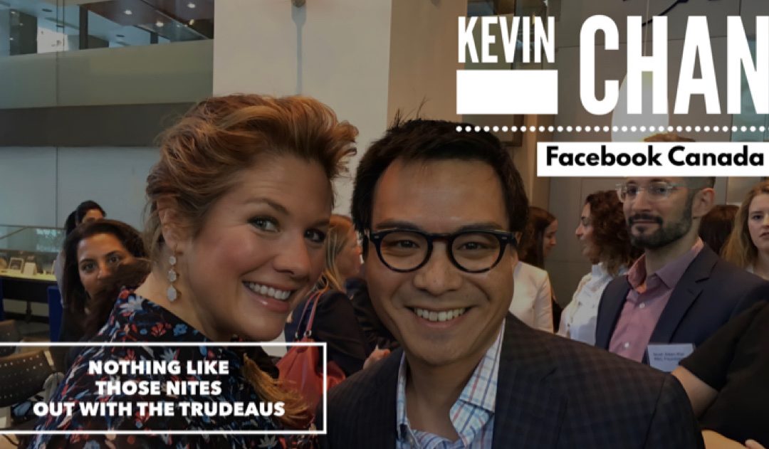 Kevin Chan in Charge of Facebook Canada has his Liberal Trudeau friends backs when it come to politics. Check out this proof that he is not bias at all.