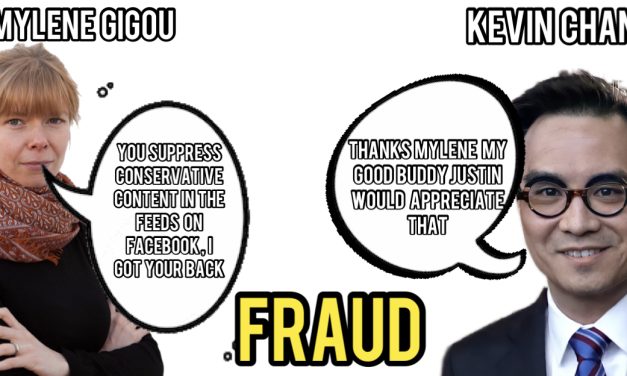 Mylene Gigou at Elections Canada & Kevin Chan of Facebook need to be investigated for election frauds and held accountable.