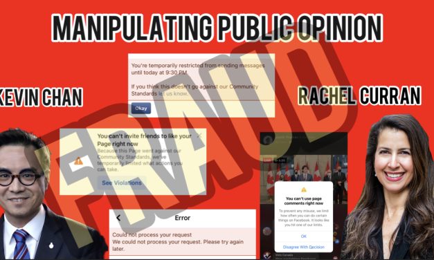Manipulating public opinion for your political friends is fraud Rachel Curran & Kevin Chan