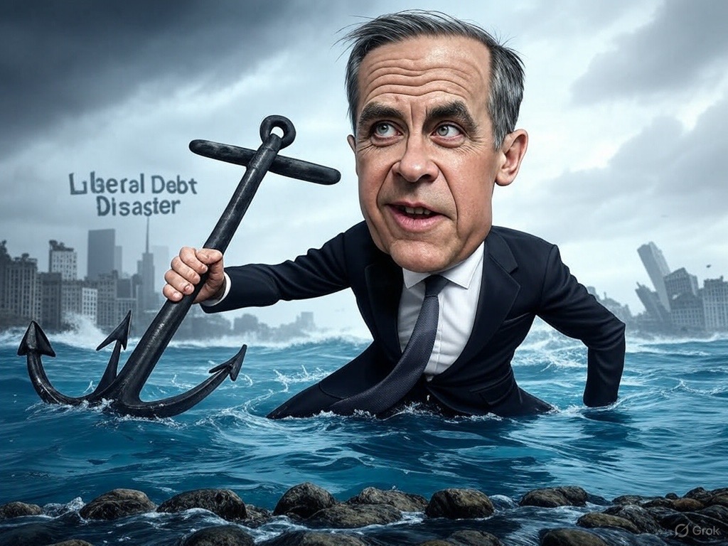 Carney’s Catastrophic Cash Grab: A Liberal Debt Disaster Unleashed