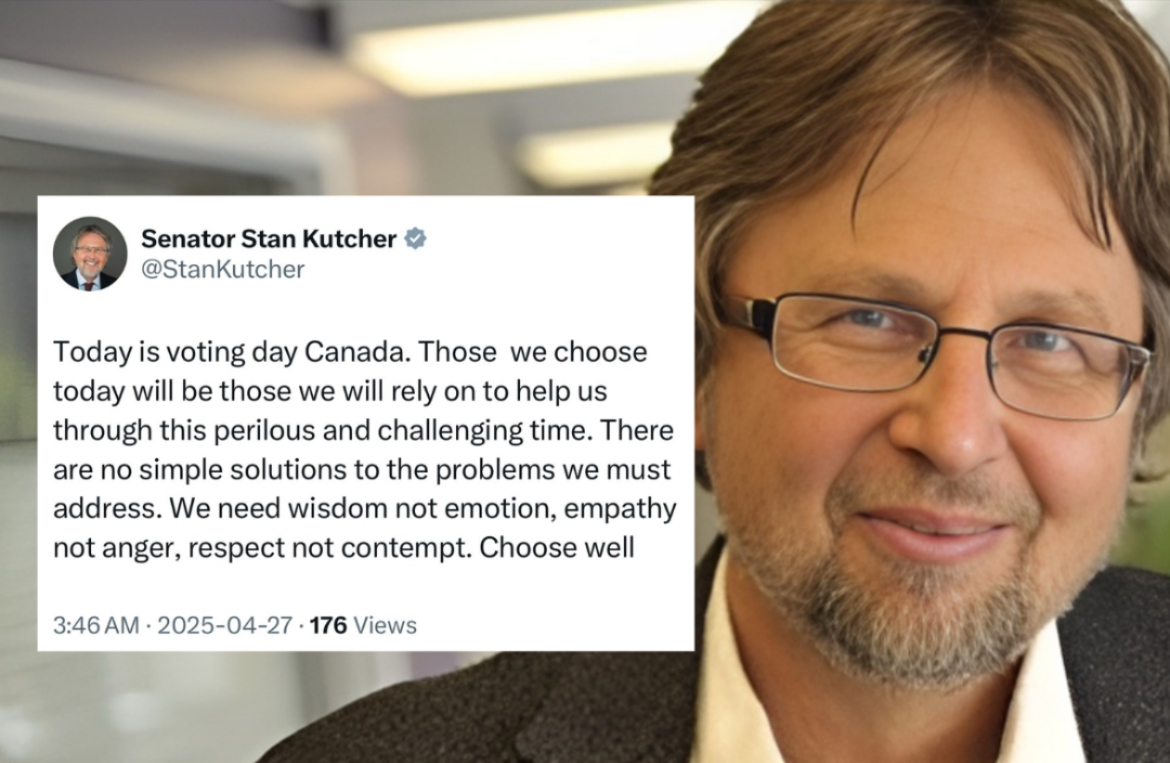 Liberal Senator Stan Kutcher’s Wrong Election Day Shameful Misinformation