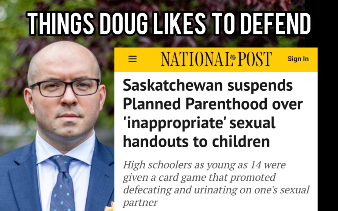 Douglas Judson and CATIE’s Shameful Crusade: Bullying Communities and Pushing Taxpayer-Funded Filth