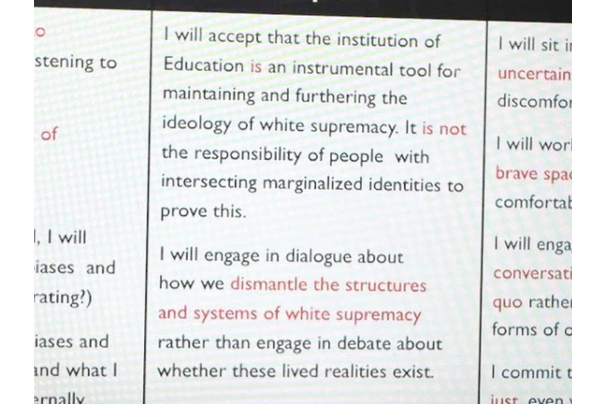 YRDSB hid the school after the white-supremacy slide,
while Cober, Lynn, and Roach still take the public’s money.